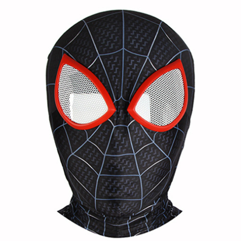 Halloween performance stage headgear children adult expedition steel anime glasses tights spiderman face mask