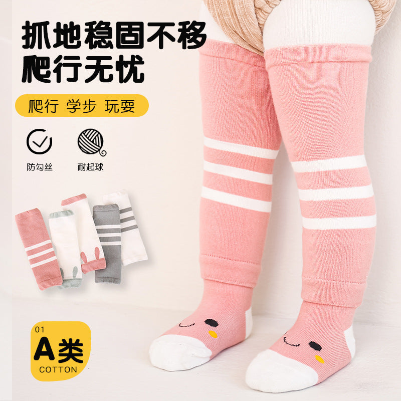 Category A baby knee socks set new style cartoon toddler socks long socks set baby girl knee socks children