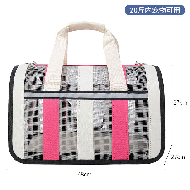 Wholesale cat bag convenient pet folding pet bag cat breathable space capsule single shoulder portable dog backpack