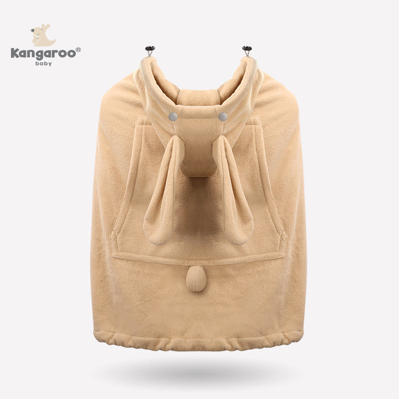 Baby and child multi-functional cartoon sling cloak autumn and winter style windproof cloak baby newborn waist stool cloak