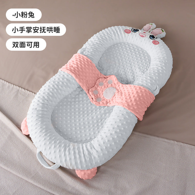 Bed in bed baby newborn anti-pressure baby 0-3 years old anti-startle lying sleeping artifact anti-choking milk vomiting sleeping mat sleeping nest