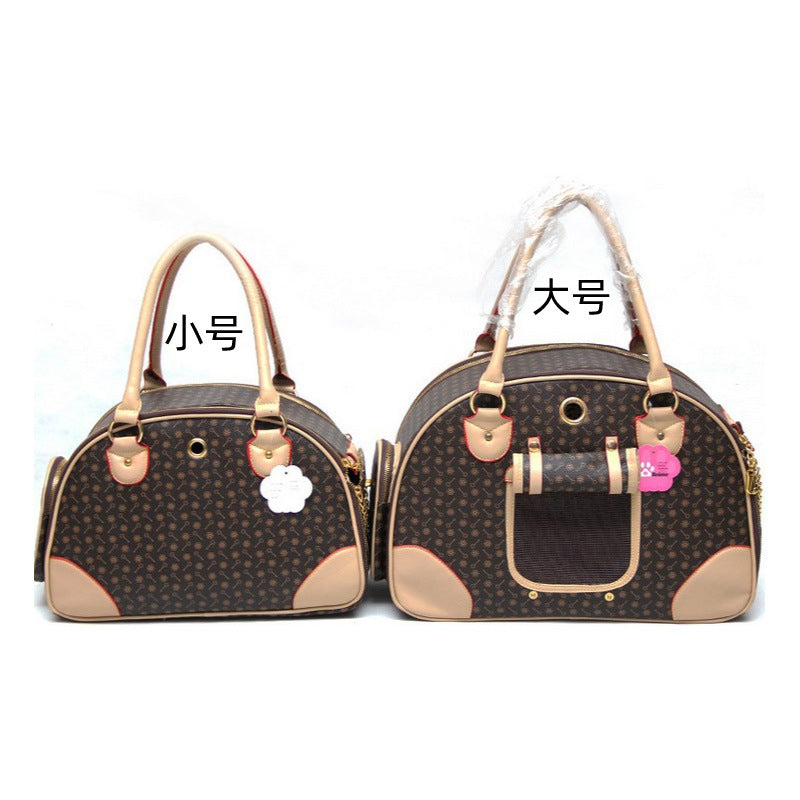 Dog travel bag anti-squeeze pet bag wholesale dog bag cat bag small dog poodle pomeranian bag