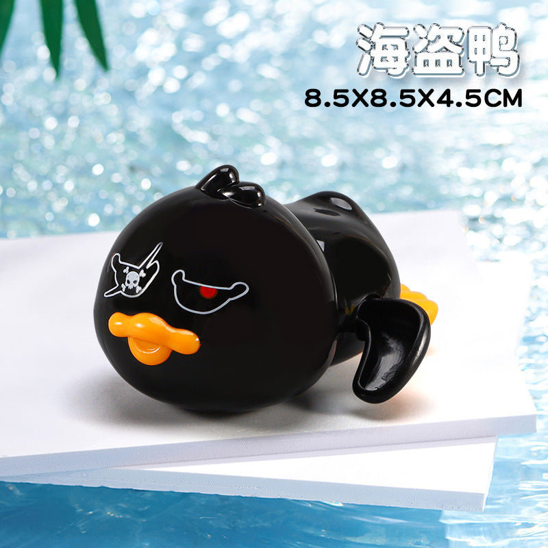 Douyin same baby water bath toys playing water turtle dolphin swimming little yellow duck summer bathroom children