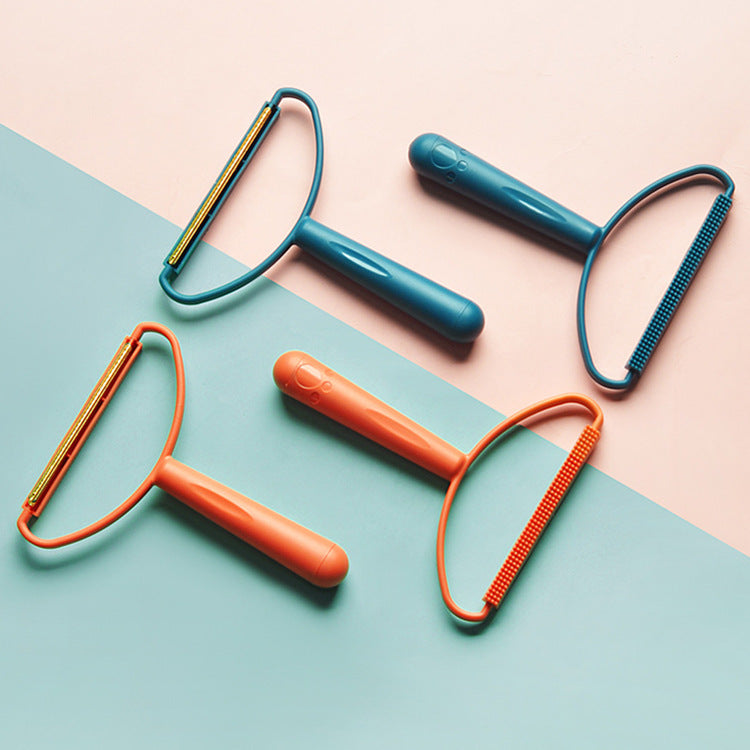 Household hair removal ball new manual sticky hair scraper dual-use double-sided pure copper portable pet clothes shaver