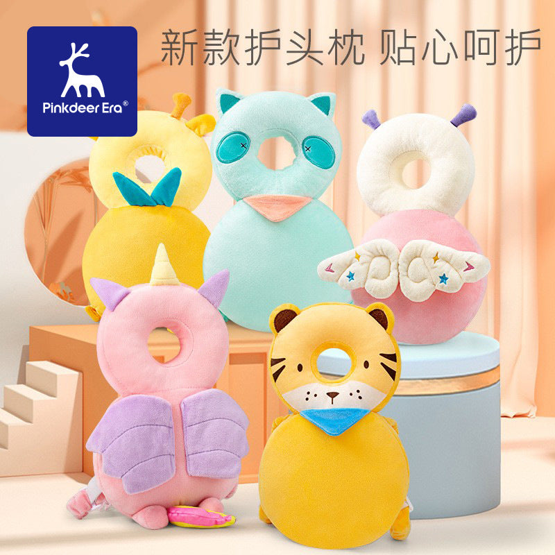 New spot children's anti-fall pillow baby toddler head pillow baby breathable pillow learn to walk head protection pad