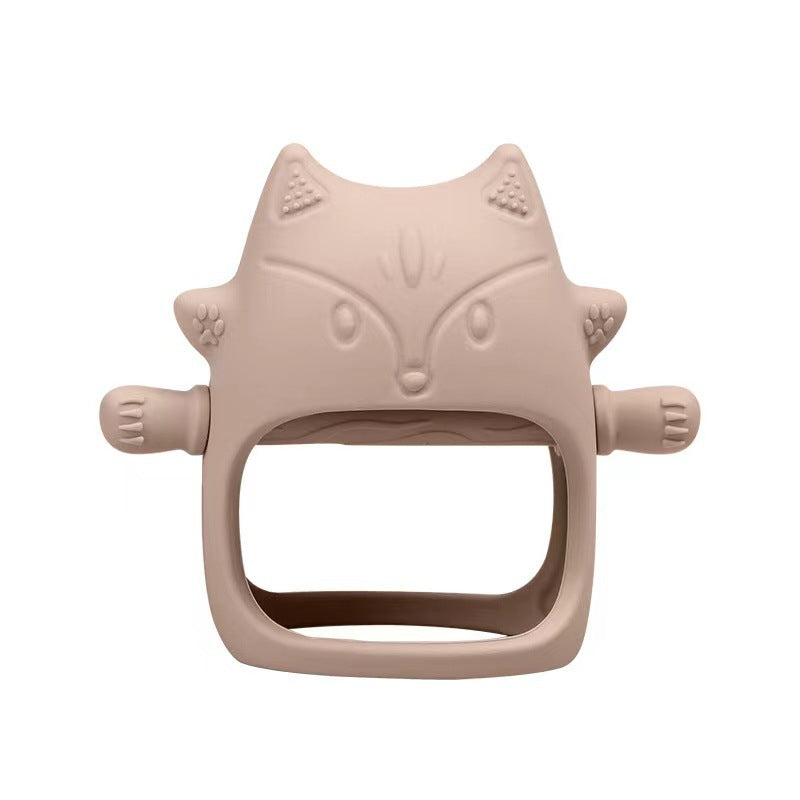 Baby-specific hand protection, baby anti-sucking finger protection, food-grade teether to satisfy the chewing feeling of the baby during teething period