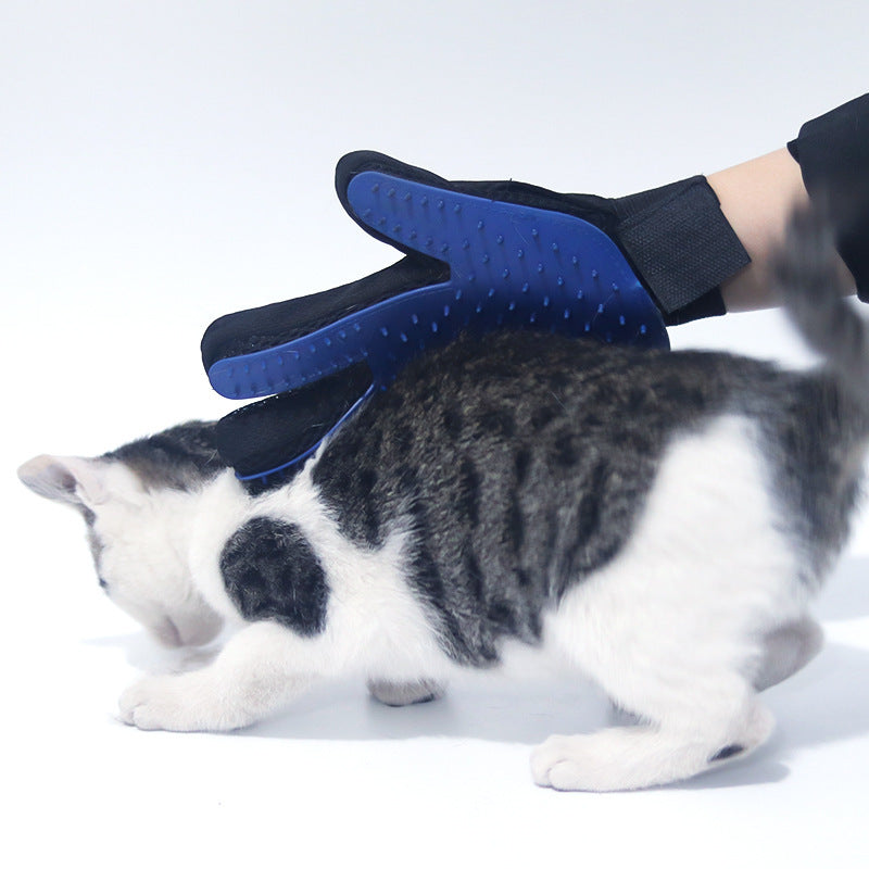 Manufacturers' ready-made cat gloves, pet hair removal tools, cat massage hair removal pet gloves, cleaning supplies