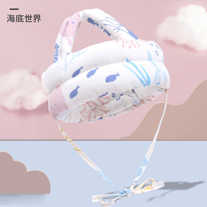 Baby head pillow anti-fall artifact head protection pad summer anti-collision head learning to walk baby four seasons learning to walk hat