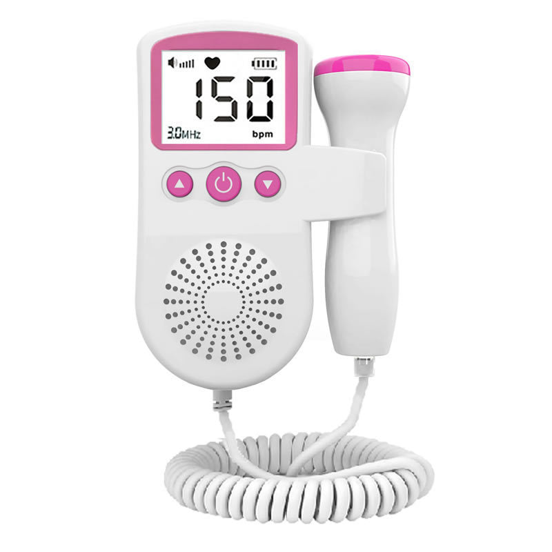 Cross-border Doppler fetal heart rate monitor baby ultrasound detection fetal movement probe home smart fetal heart rate monitor