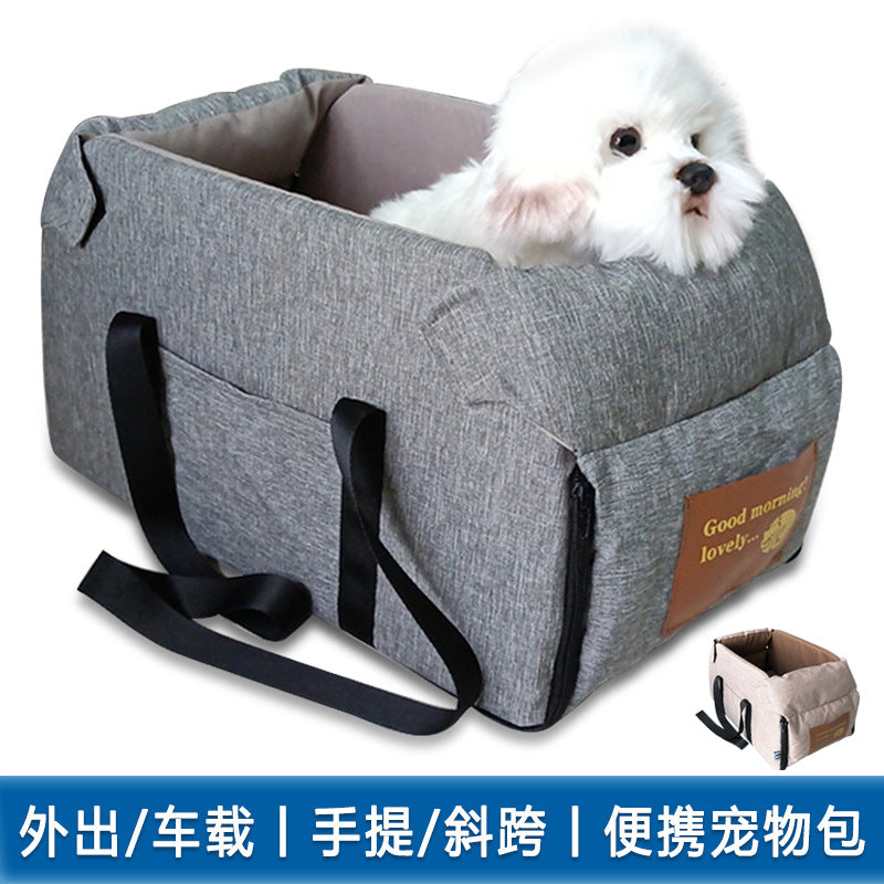 Pet car dog bed mat four seasons universal multifunctional cat bed travel bag portable pet bag