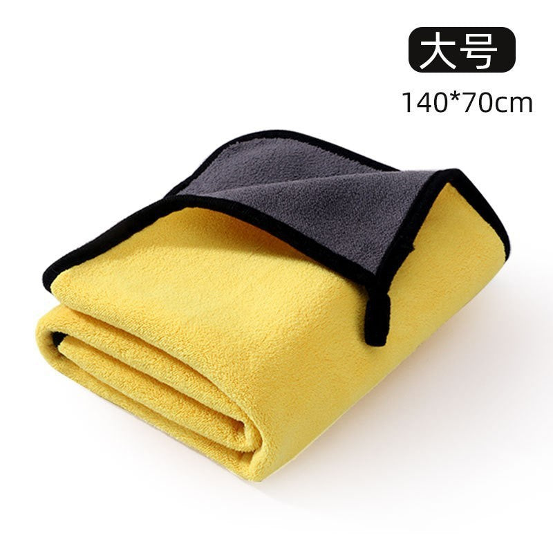 Dog bathrobe oversized absorbent quick-drying golden retriever shiba inu cat disposable bath towel pet clothes bath towel
