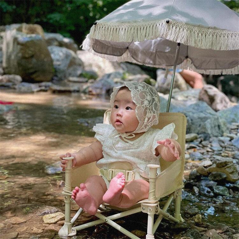 INS explosive lace bohemian children's outdoor stroller parasol baby beach sun protection UV umbrella