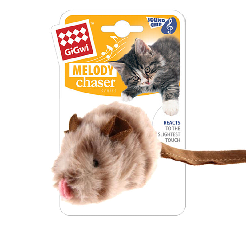 Guiwei GiGwi cat toy small mouse sound bird bee to amuse cats to relieve boredom pet supplies Xuanlu prey