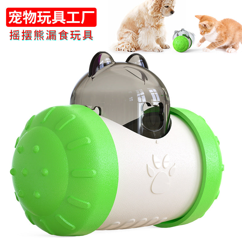 Pet Supplies Factory Wholesale Company New Explosion Amazon Feeder Leakage Ball Tumbler Dog Toy