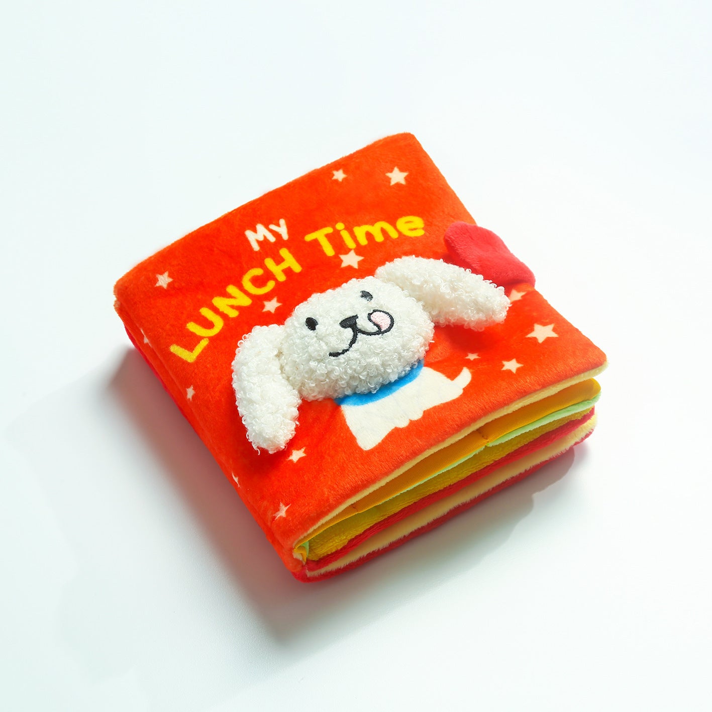 Spot ins leaked food hiding food sniffing cute cloth book toy dog cat plush pet puzzle boring artifact