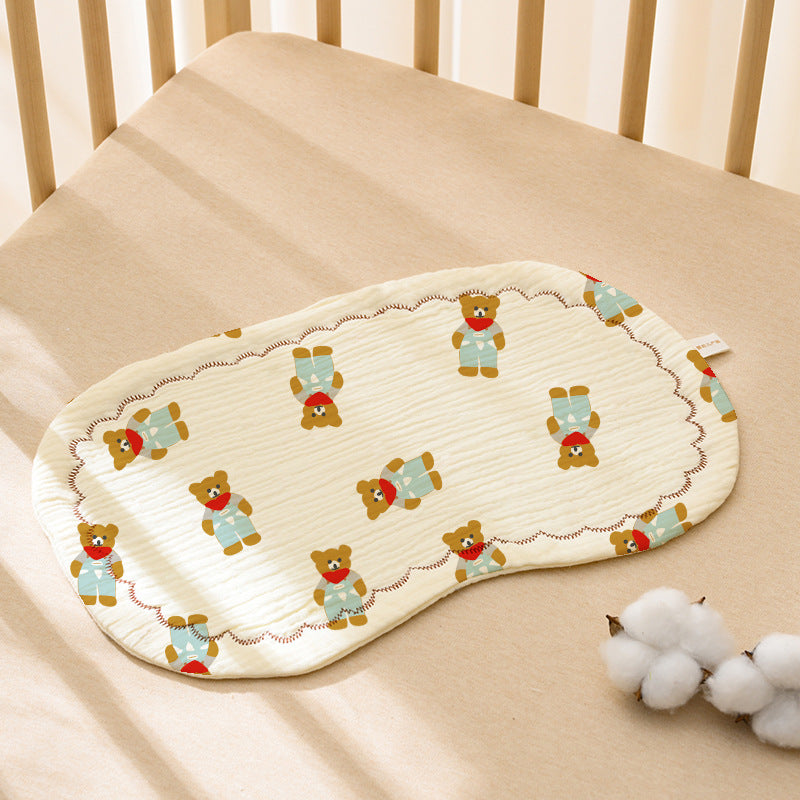 Baby pillow cloud pillow summer breathable newborn 0 to 6 months and above 1 year old baby shaping pillow four seasons