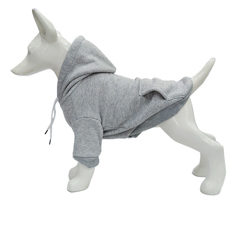 Cross-border wholesale pet hooded sweatshirt Bichon Frise dog clothes cotton small and medium-sized dogs autumn and winter new pet clothes