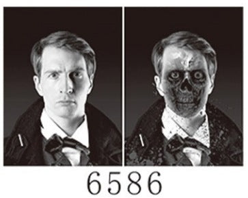 Anime 2D mobile phone stickers modern 3D mini mobile phone stickers refrigerator 3D decorative stickers Halloween creative stickers