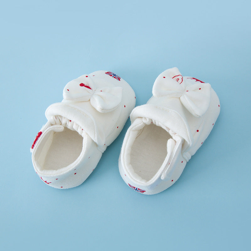 One-year-old baby girl toddler shoes spring and autumn soft sole baby shoes 6-12 months cute girl princess shoes