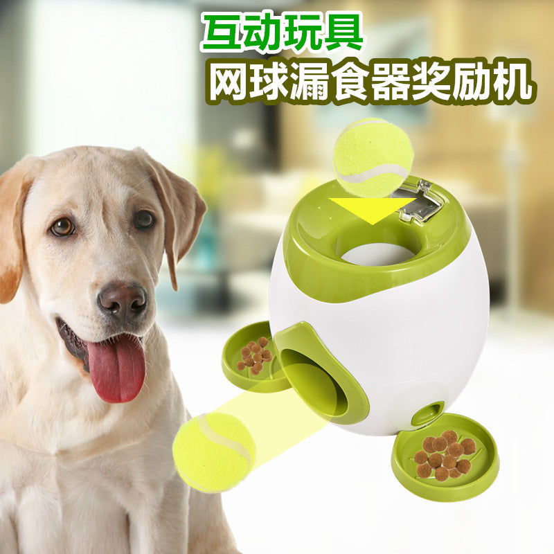 Cross-border pet toys for dogs, dog interactive training reward machine, leaking food machine, tennis machine, feeder, ball machine toy