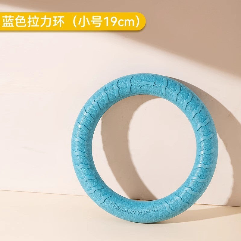 Dog plush sound frisbee toy interactive self-entertainment boredom grinding teeth resistant pet training Corgi Teddy