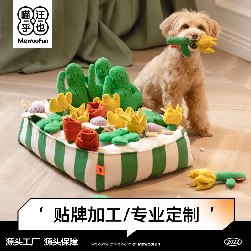 Meowhu Wangye Sniffing Toy Dog Food Leaking Educational Cat Pet Snack Cat Food Hiding Energy Consumption Sniffing Pad