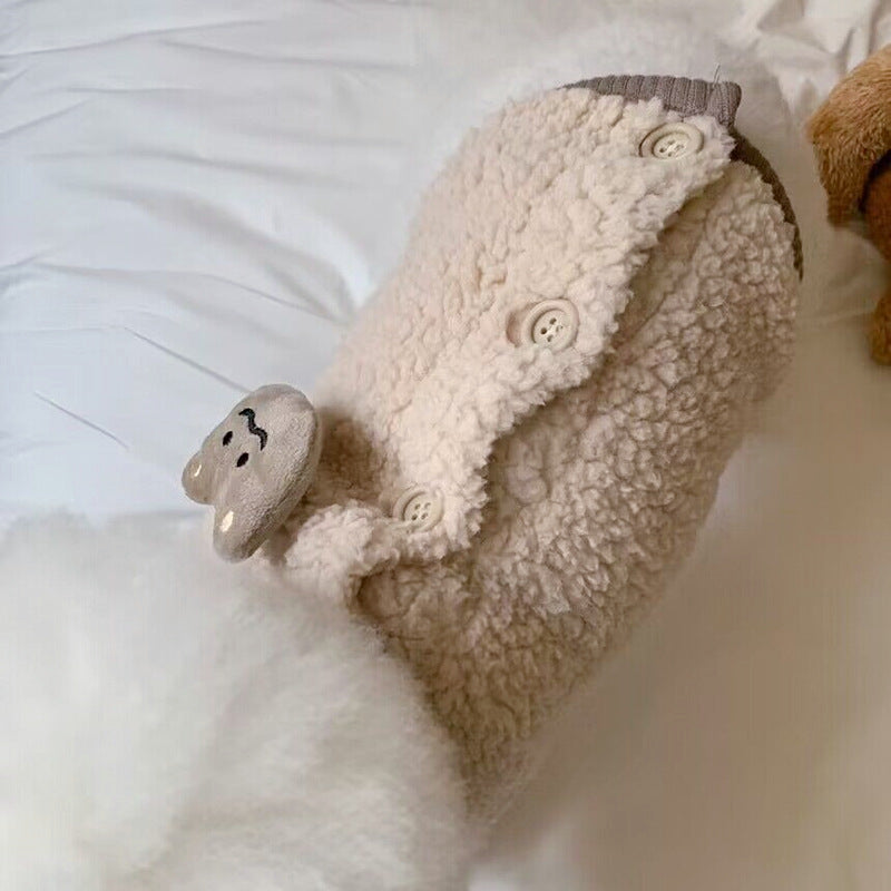 New Pet Cotton-padded Jacket 2023 Autumn and Winter Clothes for Schnauzer Teddy Bichon Pomeranian Cats and Dogs Thick Warm Clothes