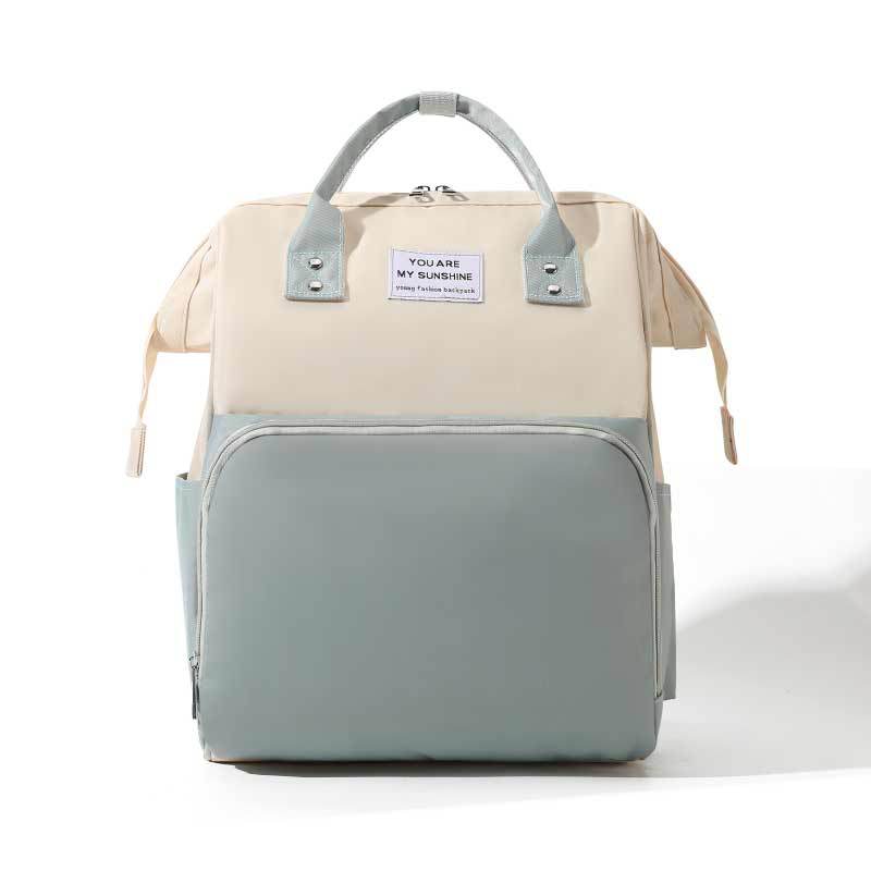 Mommy bag winter new large capacity fashion mother and baby bag out of the light multi-functional milk bottle insulation backpack for women