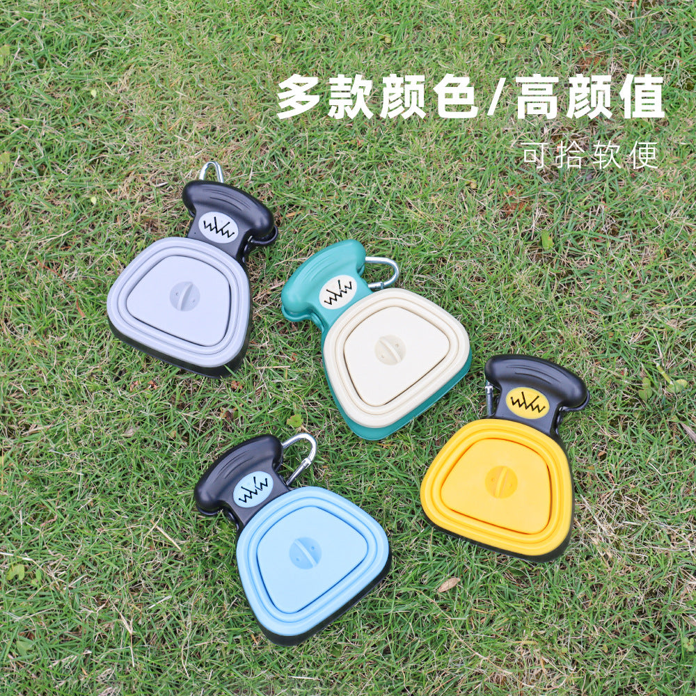 Pet toilet picker out walking dog excrement picker folding portable folder toilet garbage bag shovel feces artifact factory wholesale