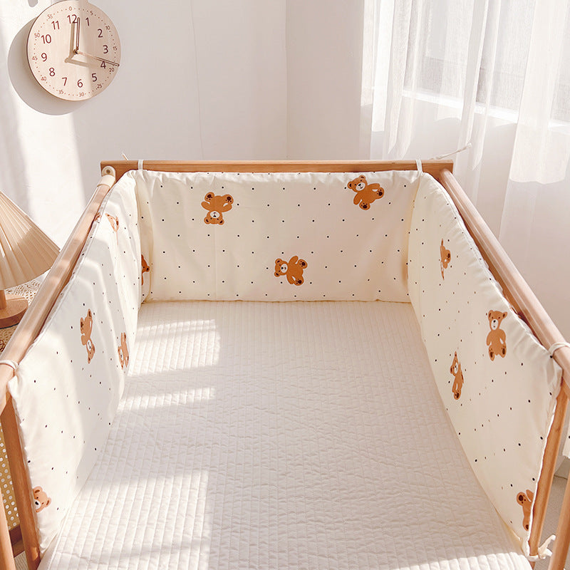 Manufacturers spot wholesale single piece bed guard with various colors children's bed guard baby anti-collision fresh style bed guard