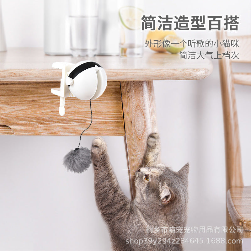 Amazon's new electric cat toy electric lifting ball self-entertaining cat toy interactive educational pet supplies