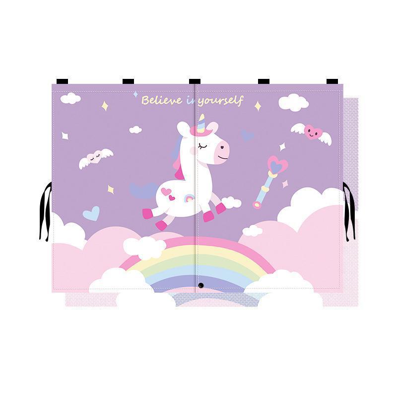 Car sunshade sun protection heat insulation visor car window baby light blocking artifact magnetic suction retractable curtain car curtain