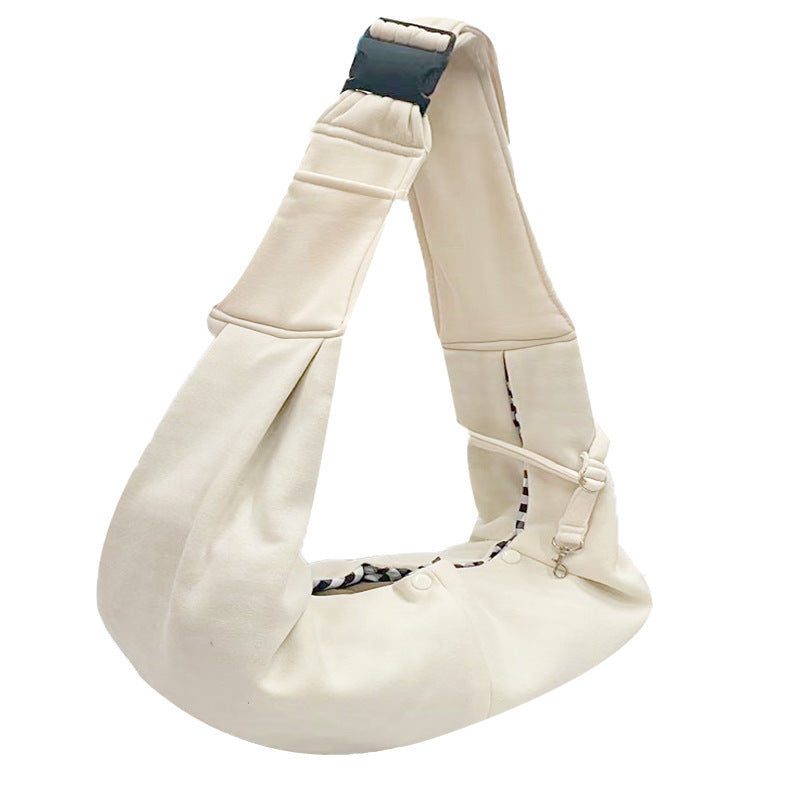 Cross-border new foldable cat bag, one-shoulder crossbody dog backpack, portable and large-capacity wholesale pet bag