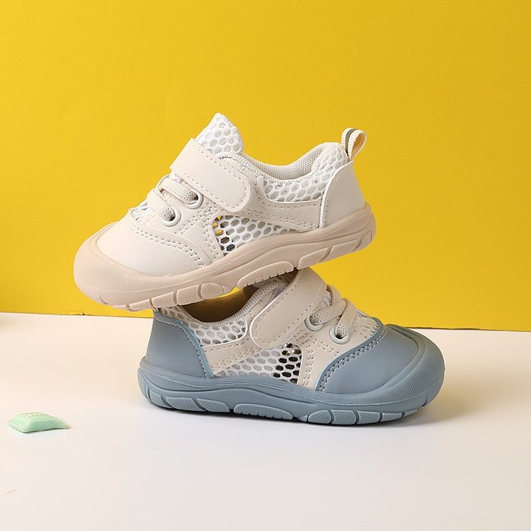 2024 summer new fashion boys and girls baby toddler shoes casual sports white shoes