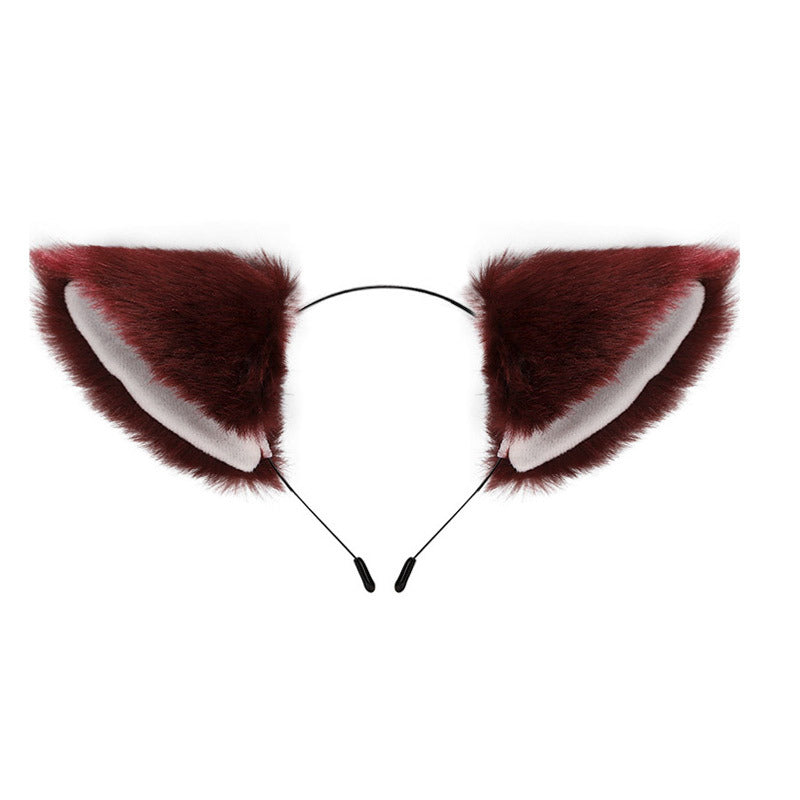 Amazon cross-border cat ear bell headband Cos cat girl hair accessories Christmas Halloween headdress accessories