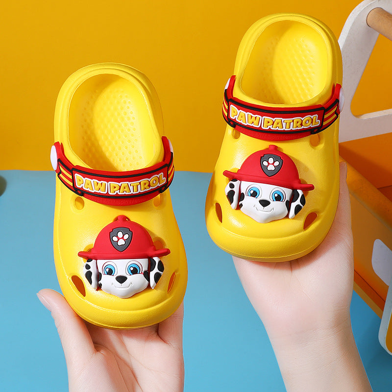 Paw Patrol Children's Slippers Summer Boys' Children's Non-Slip Croc Shoes Indoor Outsourcing Girls' Baby Slippers