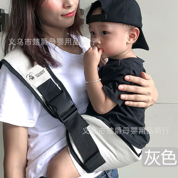 Baby waist stool baby carrier baby holding artifact convenient children's travel supplies front holding summer thin simple