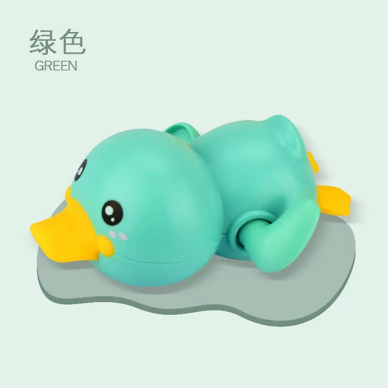 Cross-border baby bathing and playing in the water mini turtle, dolphin, duck, children bathing and swimming frog toy 66