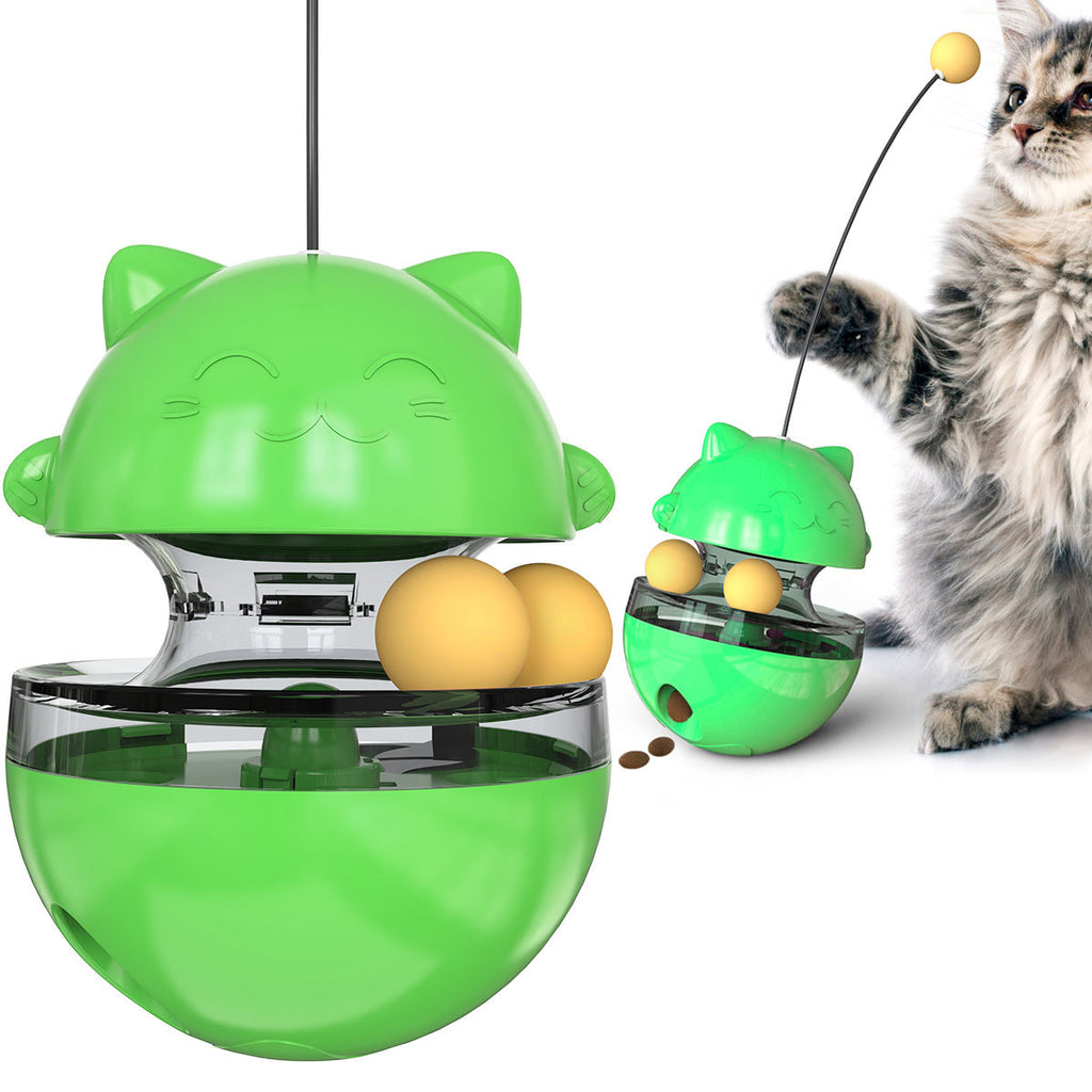 Pet supplies Amazon's new product explosion model electric vocal tumbler laser infrared ray tease cat toy