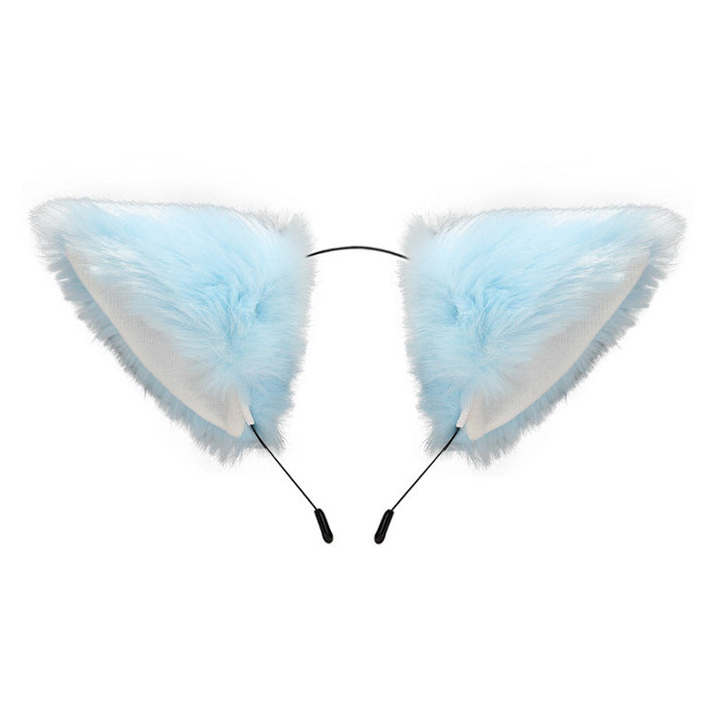 Amazon cross-border cat ear bell headband Cos cat girl hair accessories Christmas Halloween headdress accessories