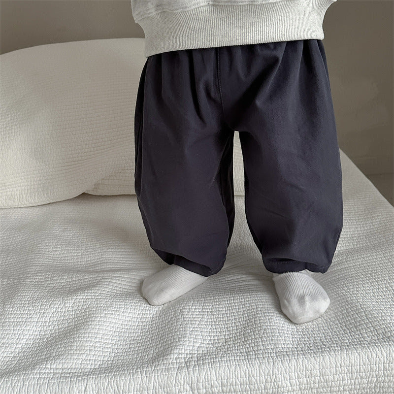 Children's suits spring clothes Korean style children's clothes baby spring clothes long-sleeved sweatshirt sweatpants two-piece suit boys spring clothes