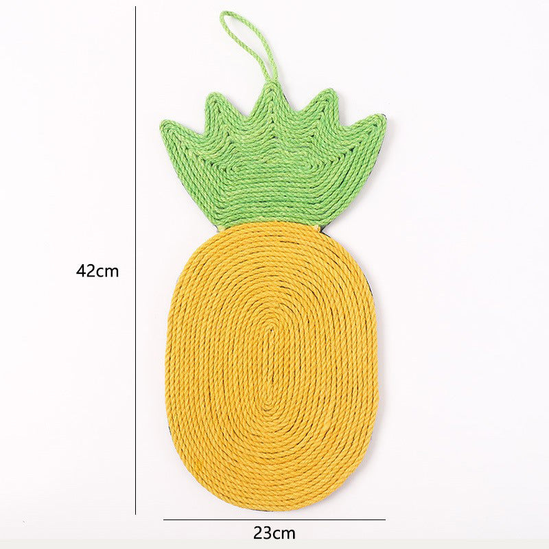 Avocado Cat Scratching Board Sofa Anti-scratch Wear-resistant Claw Device Cat Toy Pet Supplies Cactus Cat Scratching Mat Sisal