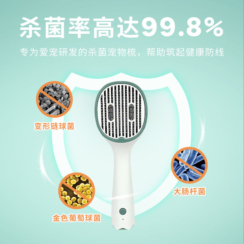 Pet sterilization comb cat special cat hair removal brush to remove floating hair needle comb dog hair cleaner cat artifact cross-border