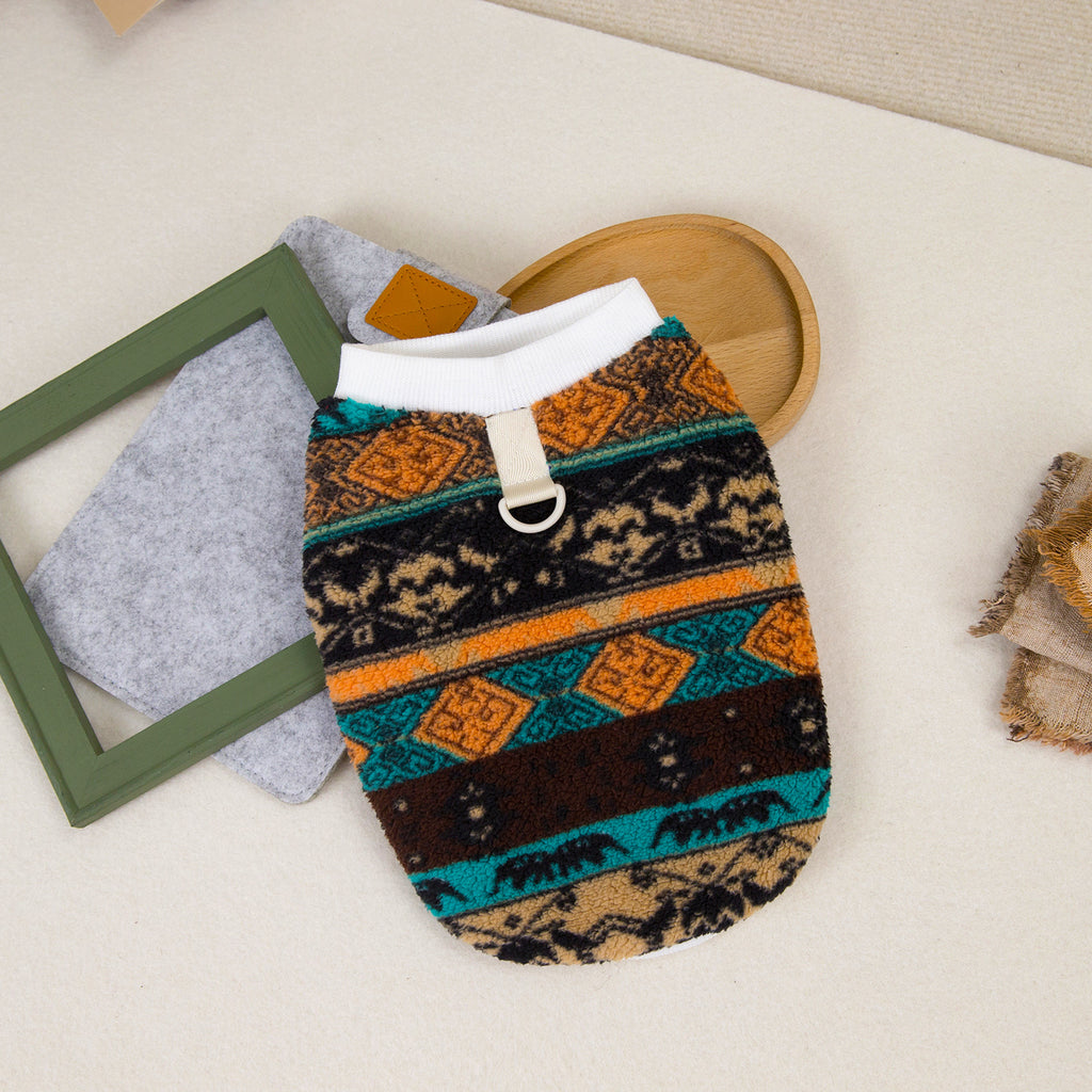 Pet dog clothes pet two-leg fleece pet dog clothing autumn and winter new 24 new Nordic style fleece