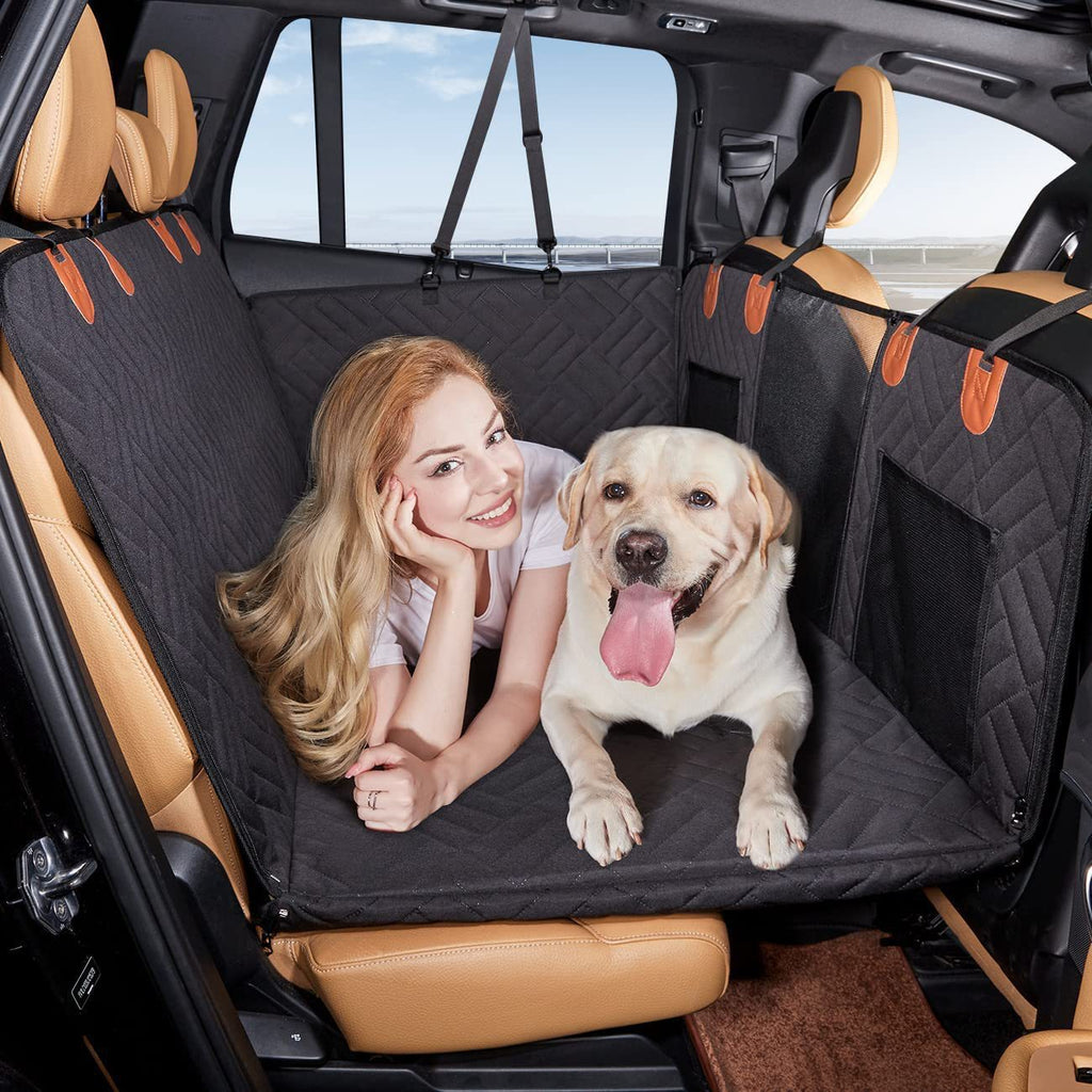 Amazon's new bottom hard high load-bearing car mat waterproof and anti-dirty car mat rear dog mat pet supplies
