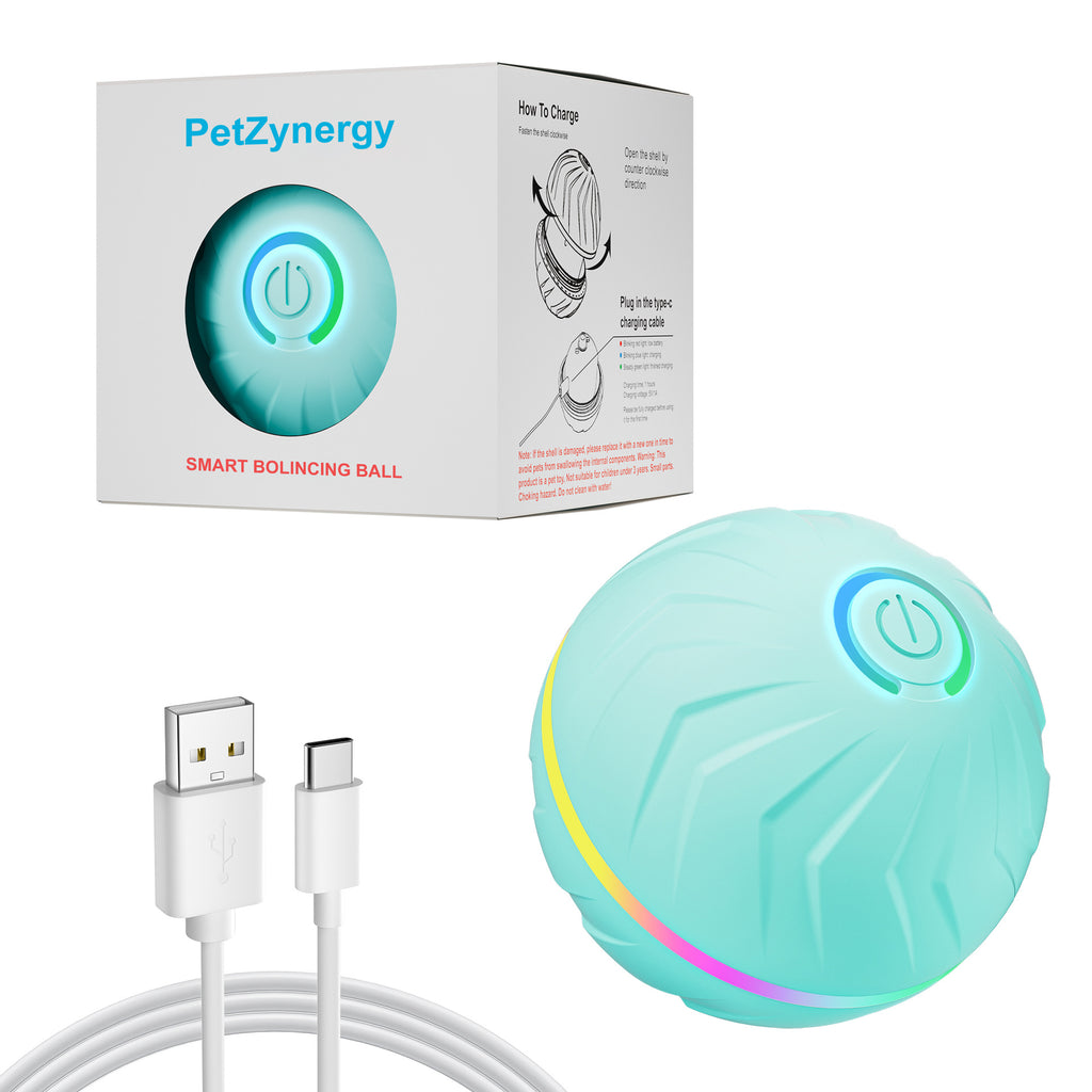 Pet gravity jumping ball dog toy ball gravity rolling ball cat toy ball cross-border hot sale