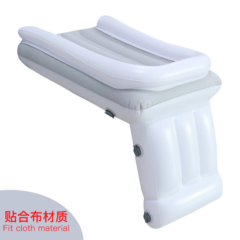 Manufacturers in stock children's car inflatable bed high-speed rail airplane car travel mattress baby mattress folding air bed