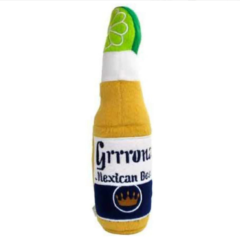 Amazon cross-border new dog sound toy yellow wine bottle bite-resistant pet toys foreign trade export pets