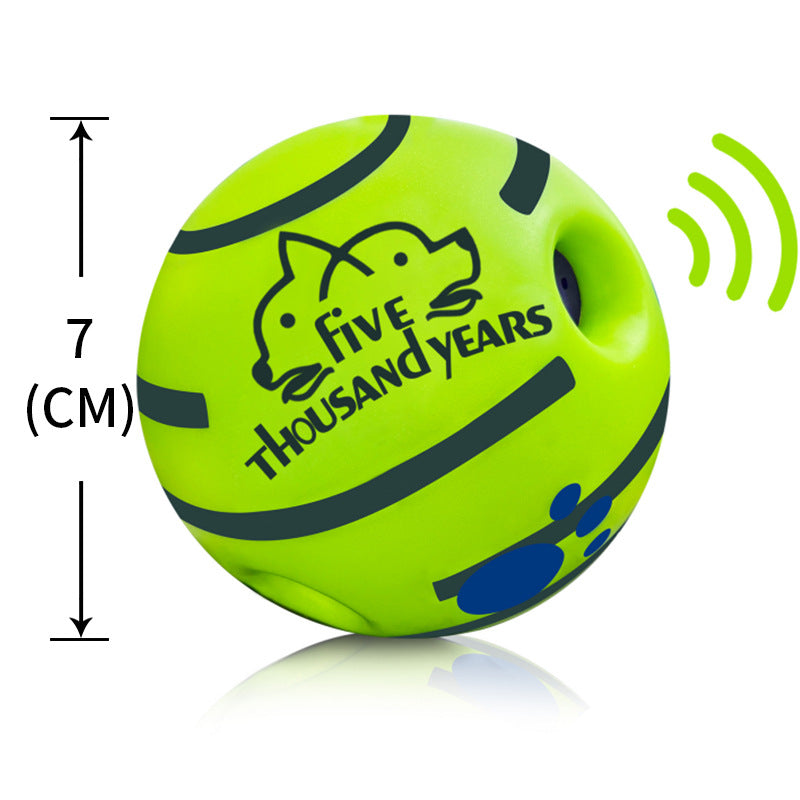 Dog toy ball teeth cleaning interactive pet supplies large dog puppy bite resistant boring sound big dog toy