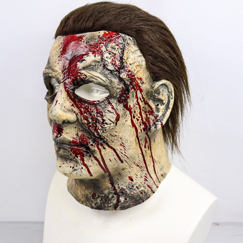 2022 new version of Miles McMeel mask moonlight panic Halloween horror mask headgear